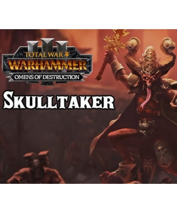 Total War: WARHAMMER III - Skulltaker – Omens of Destruction DLC Steam Key GLOBAL